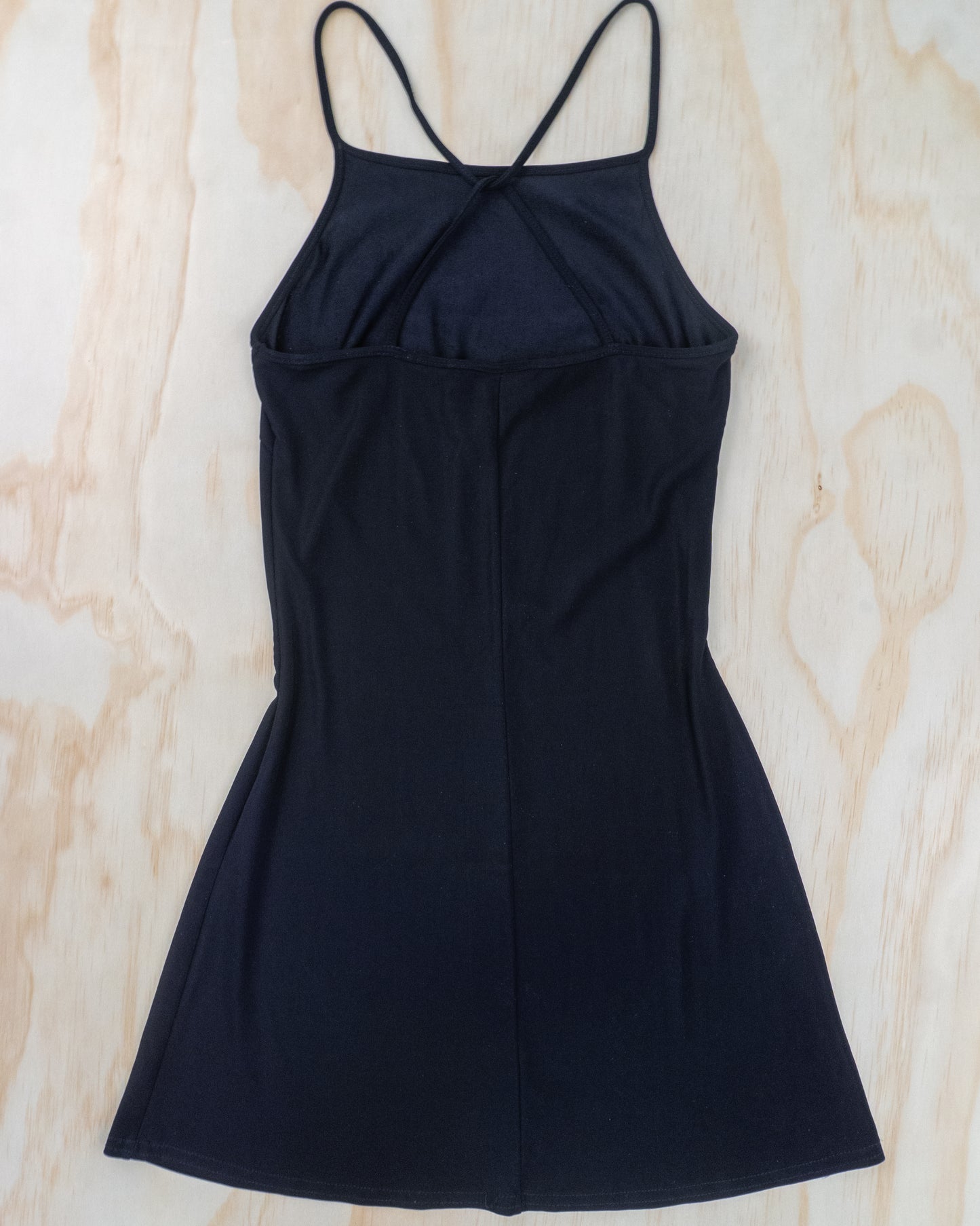 Vintage Strappy Mini Dress - S