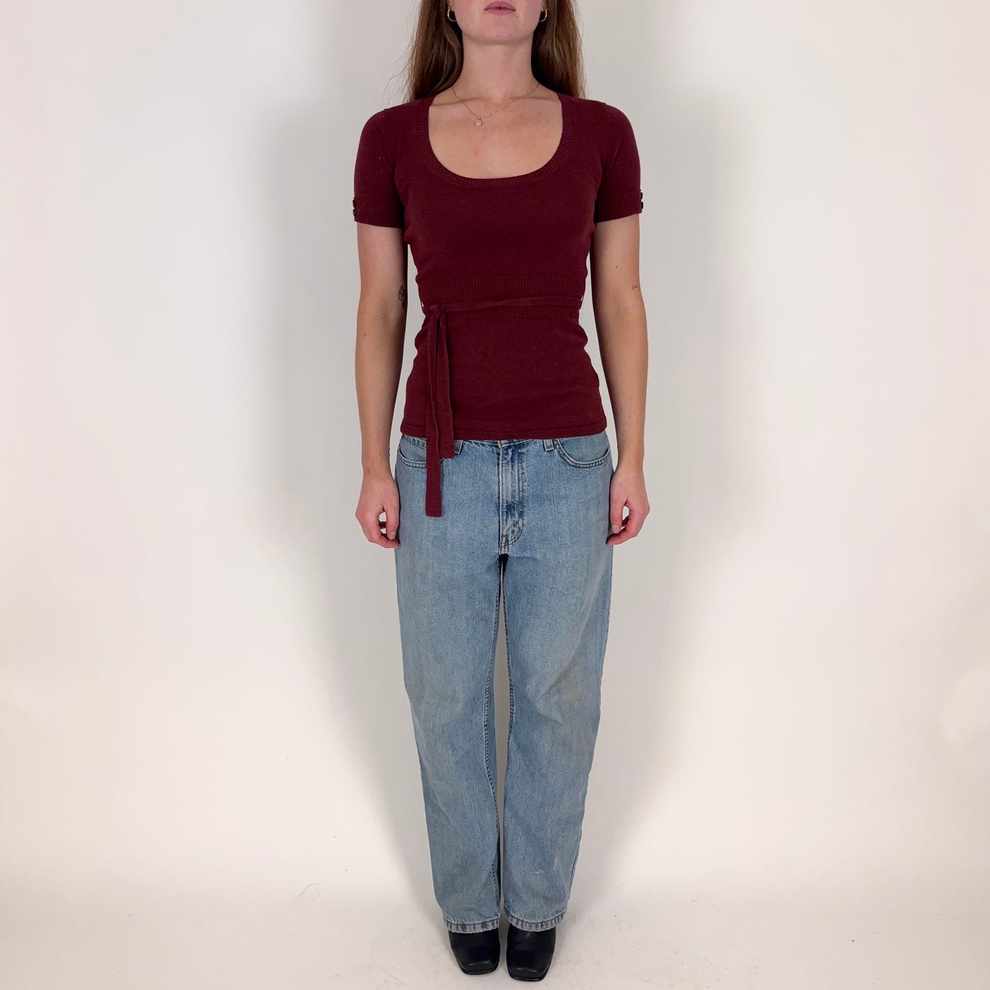 90s RW&CO Knit Top - XS