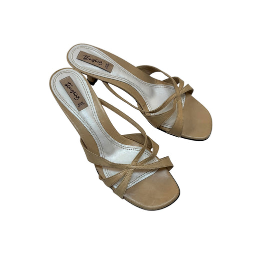Vintage Square Toe Kitten Heels - 7.5/8