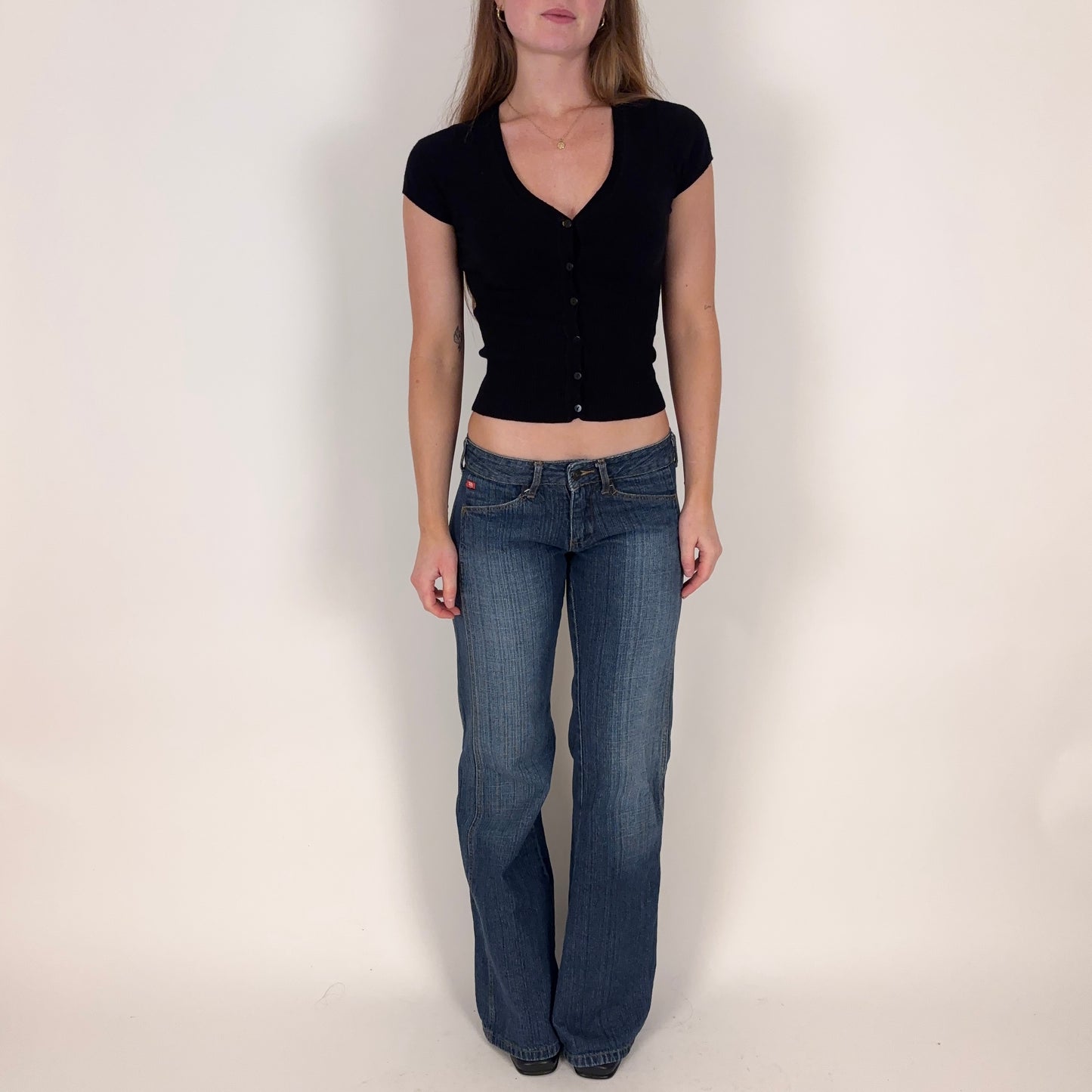Vintage Wide Leg Jeans - 26/27