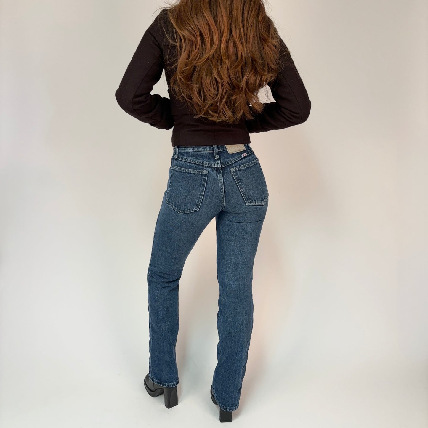 Vintage Straight Leg Jeans - 25