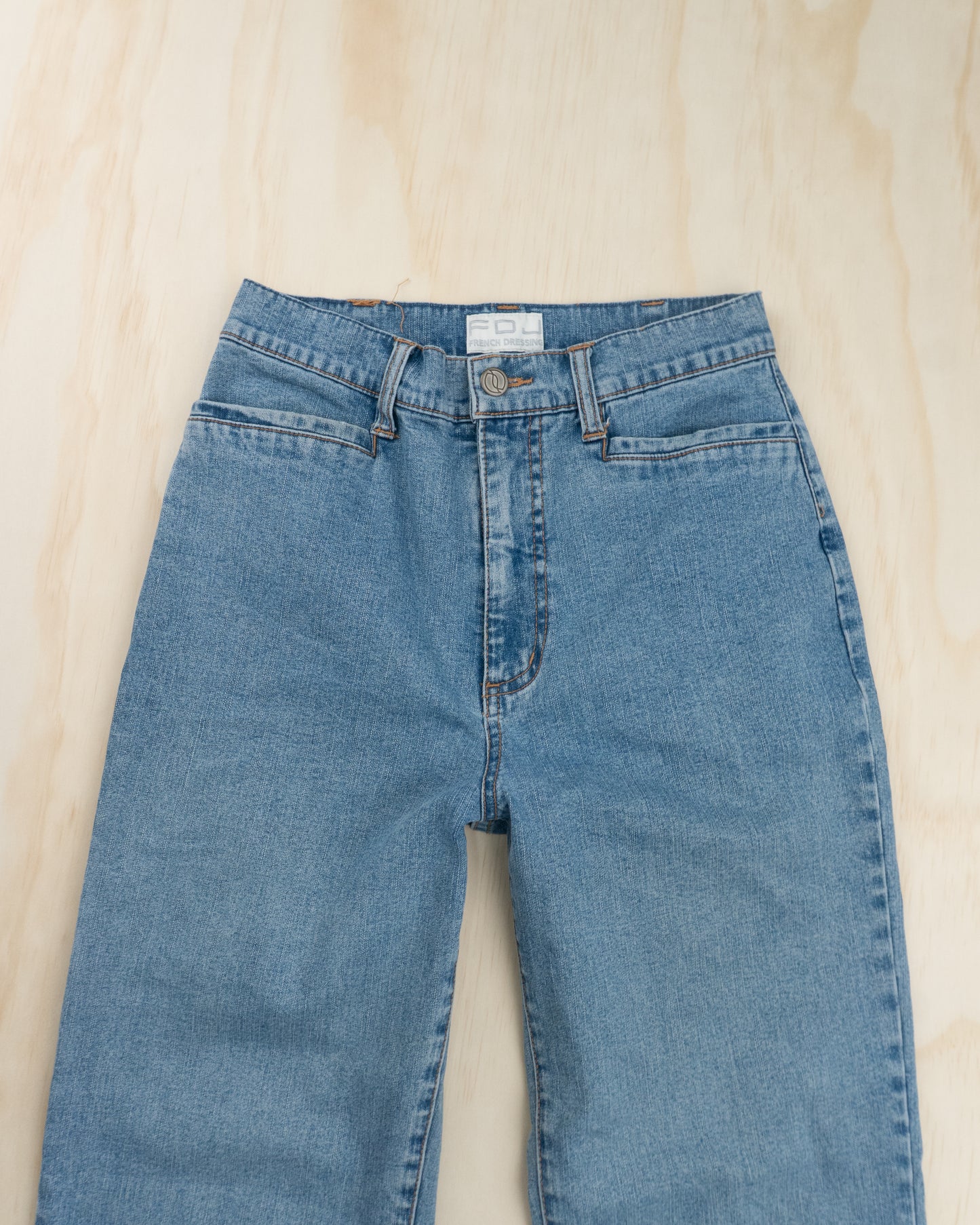 Vintage French Straight Leg Jeans - 25/26