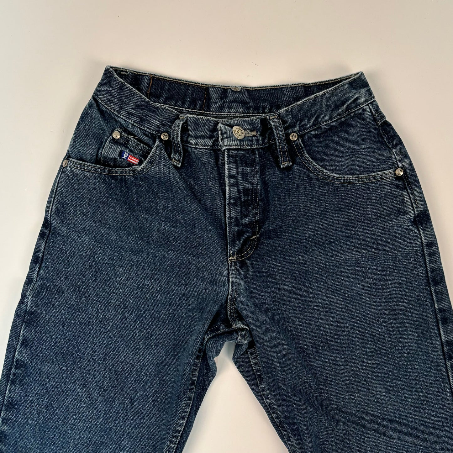 Vintage Straight Leg Jeans - 25