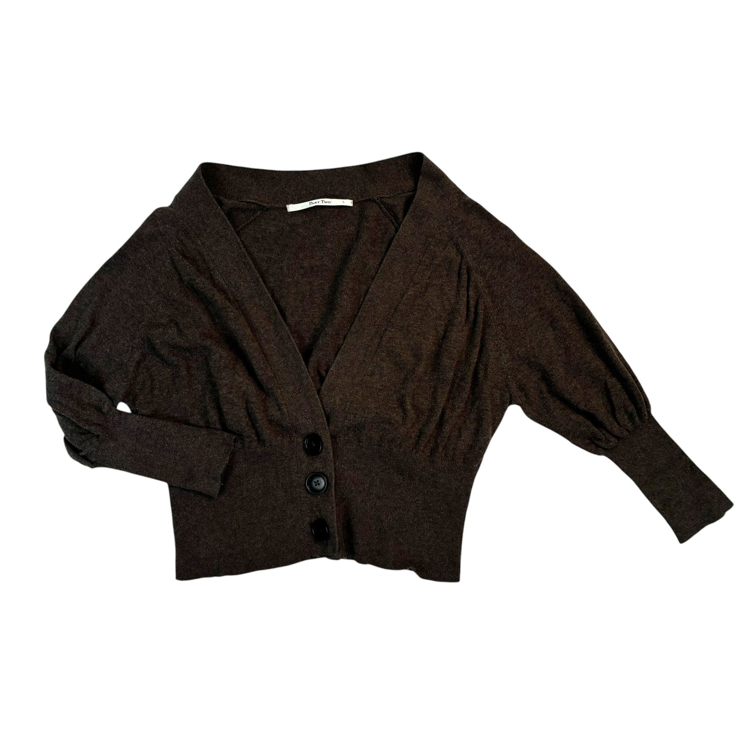 Vintage Quarter Sleeve Cardigan - S