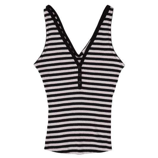 Vintage Stripe Knit Tank - S