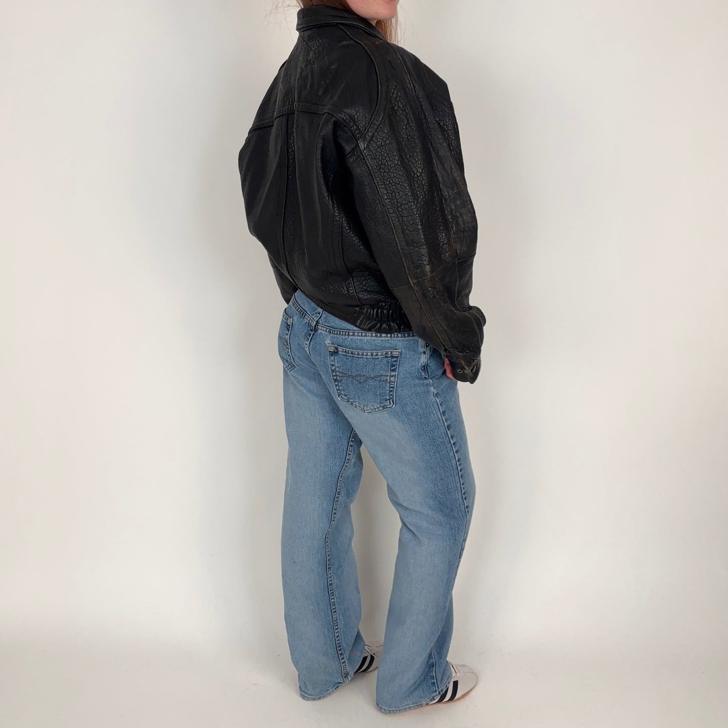 Vintage Pebble Leather Jacket - S/L