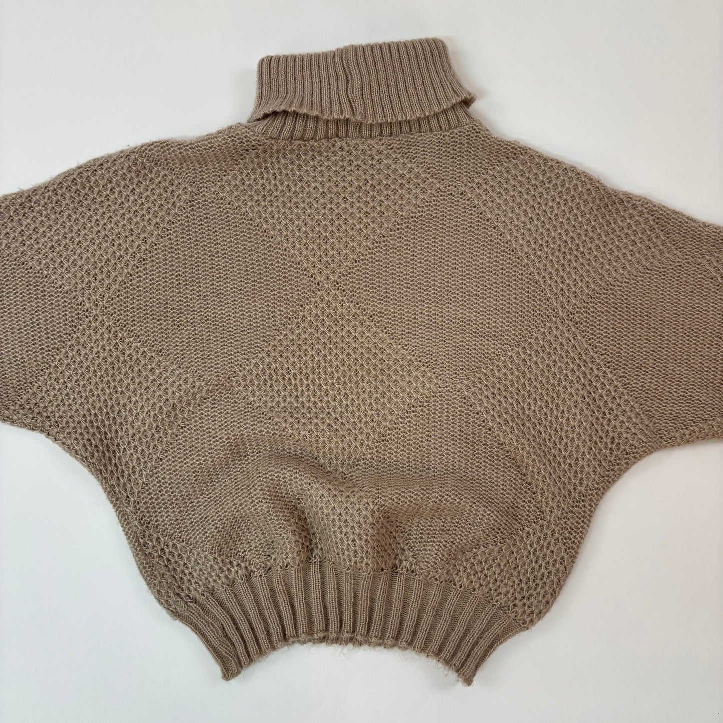 Vintage Quarter Sleeve Turtleneck - S