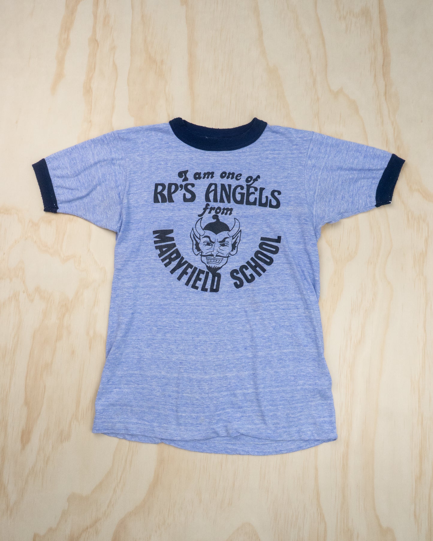 Vintage Ringer Graphic Tee - M