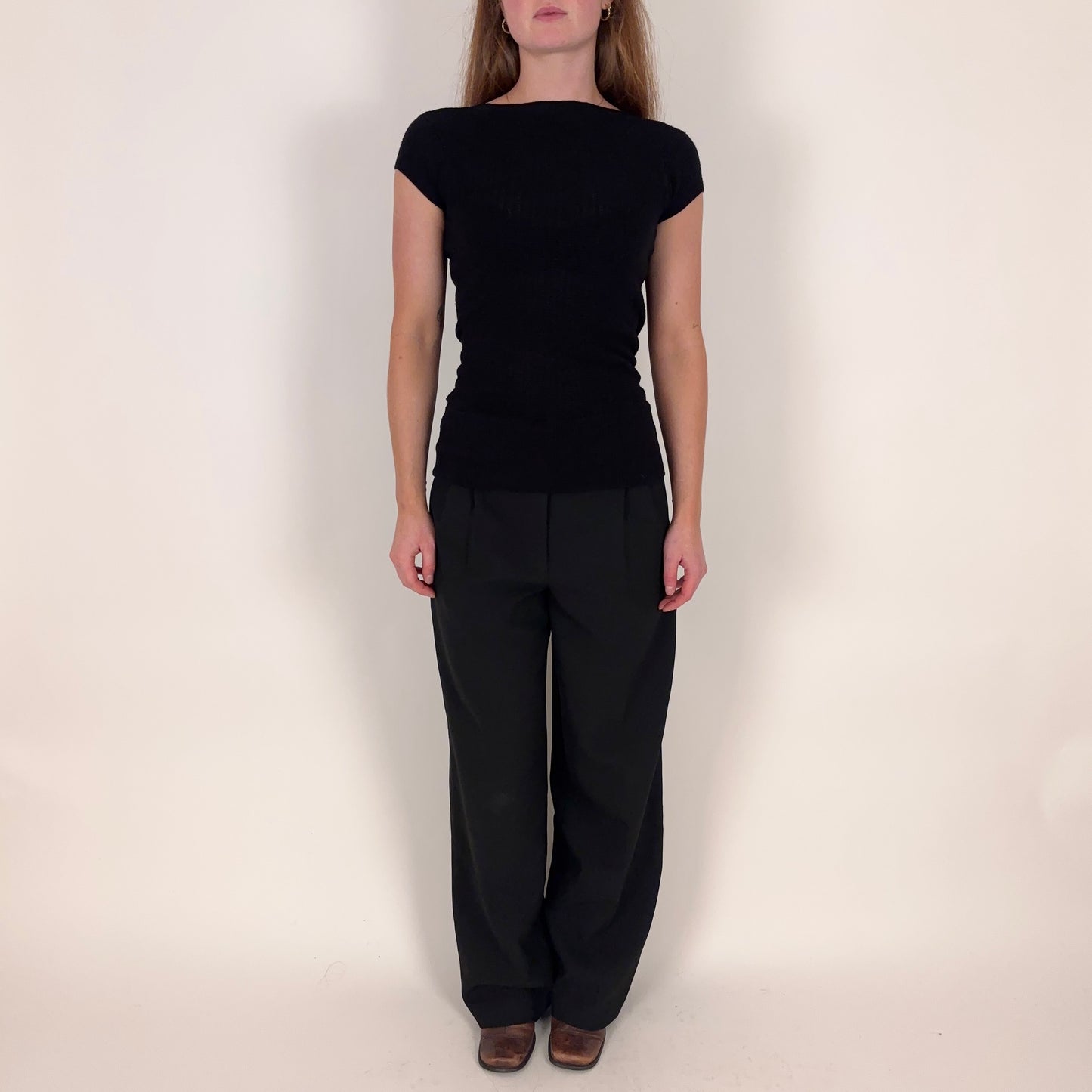 2000s Garage Deep V Knit - S