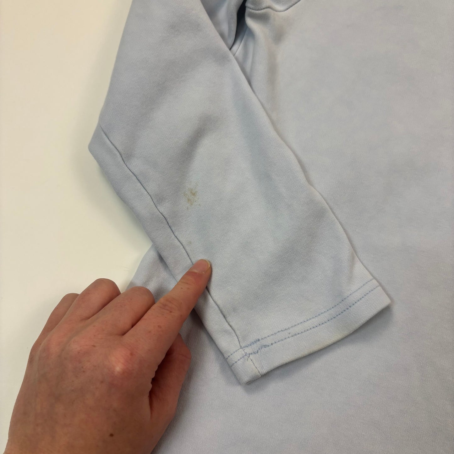Ralph Lauren Baby Blue Top - S/M