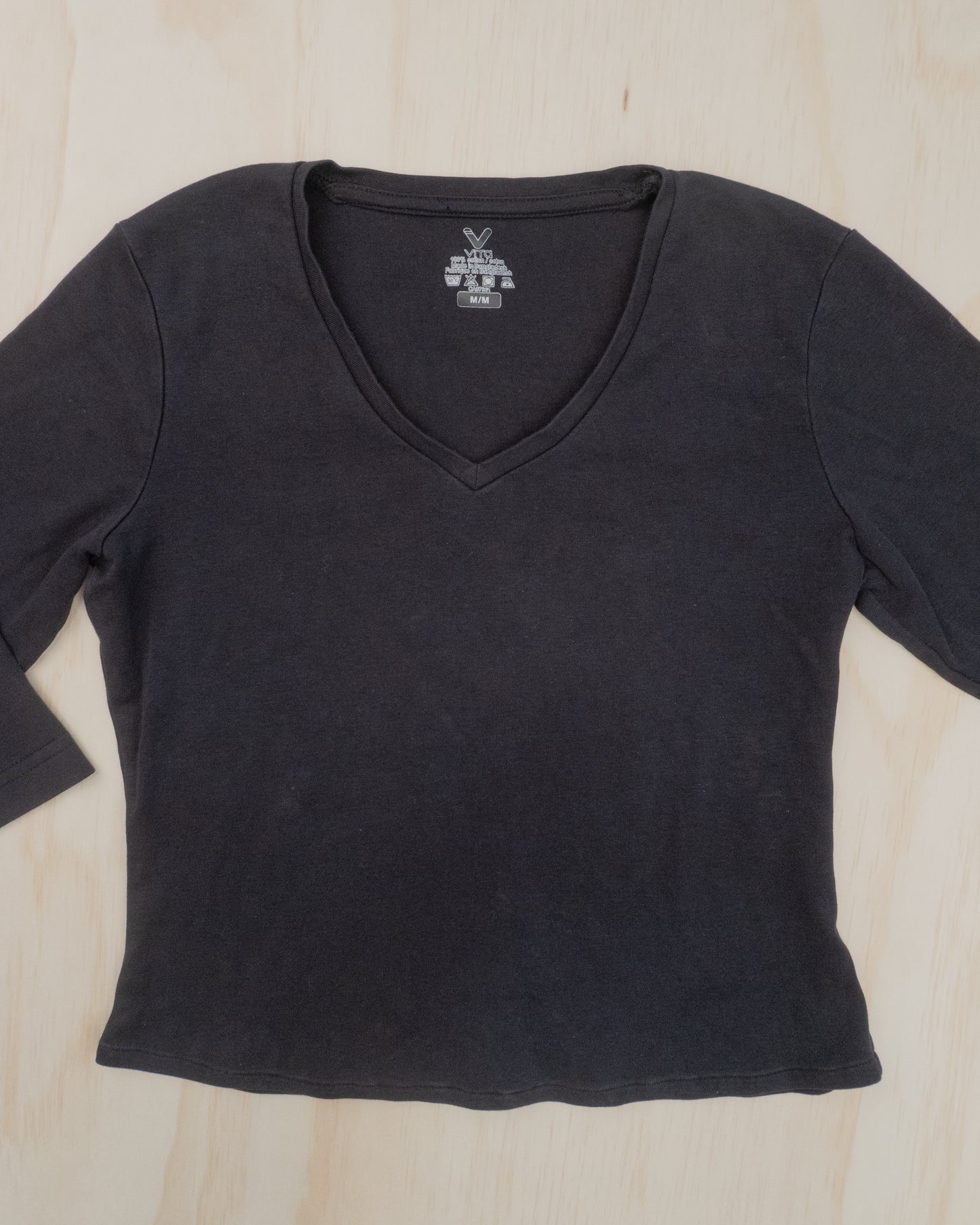 90s Quarter Sleeve Top - S/M