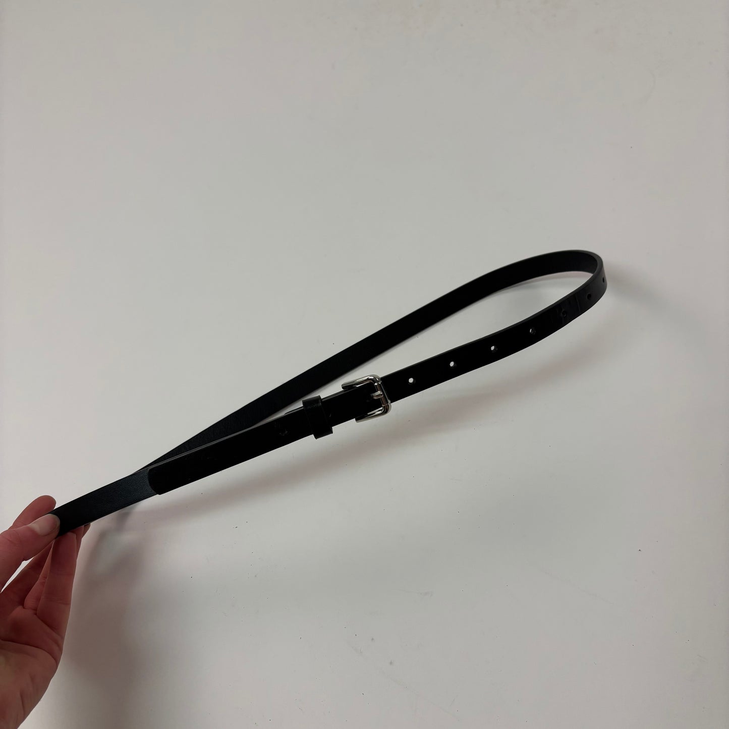 Black and Sliver Belt - 25-28