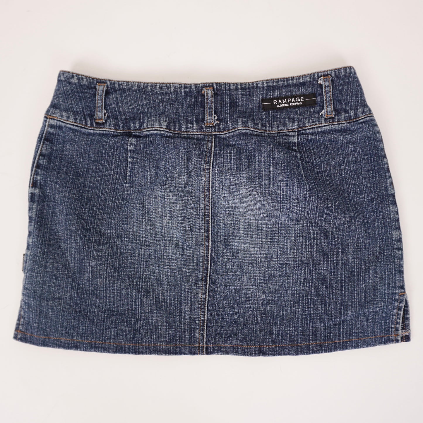 Vintage Denim Mini Skirt - 26