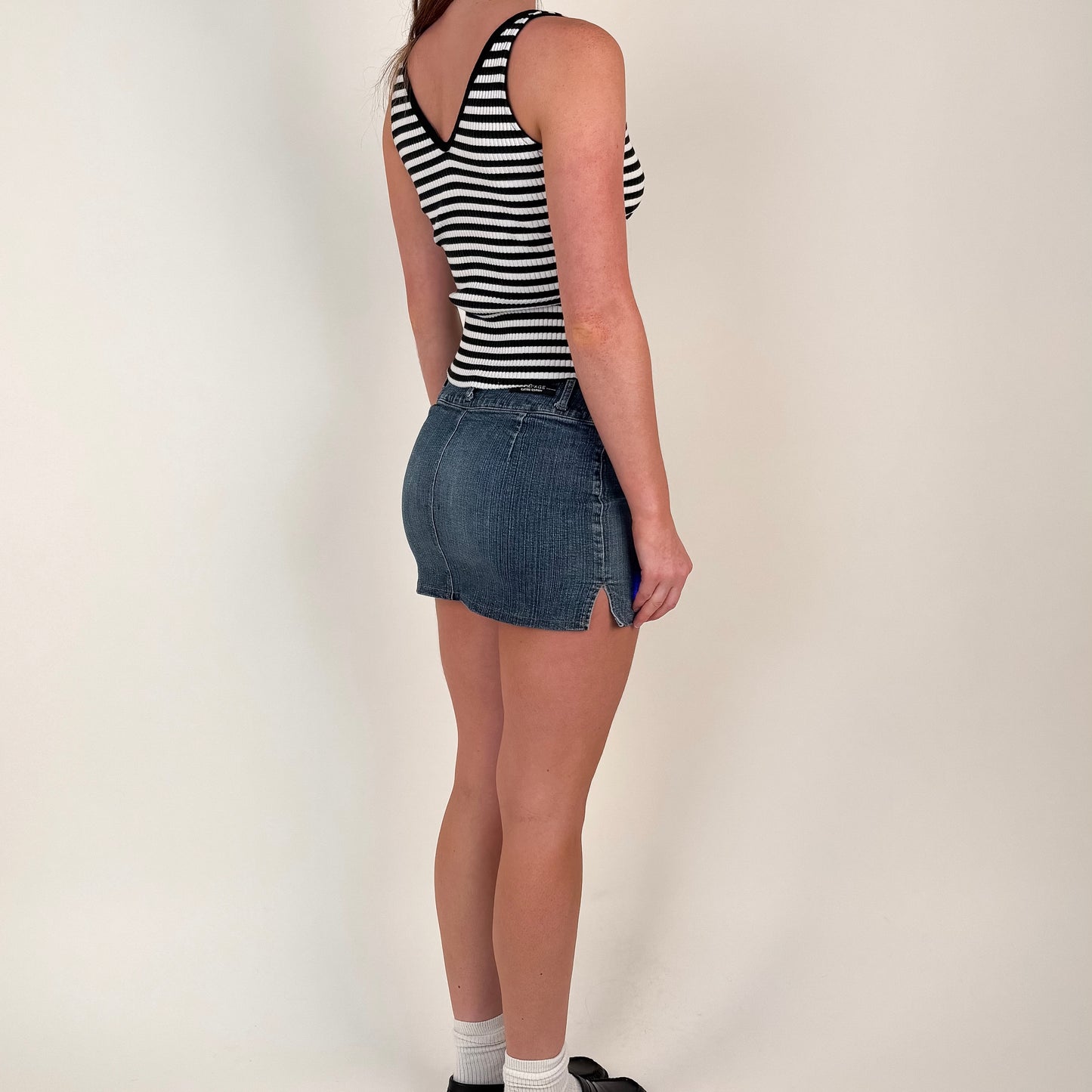 Vintage Stripe Knit Tank - S