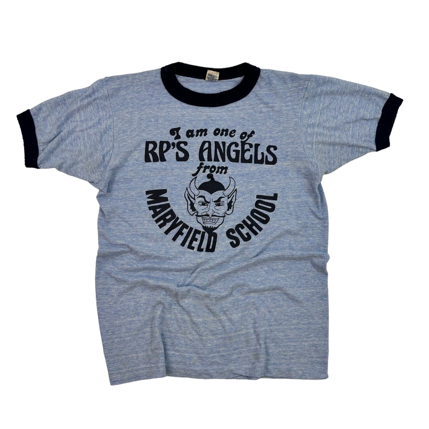 Vintage Ringer Graphic Tee - M