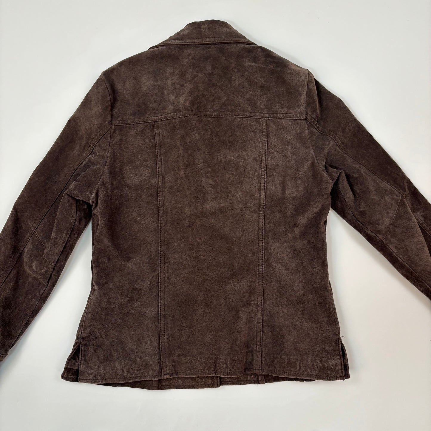 Vintage Brown Suede Jacket - S