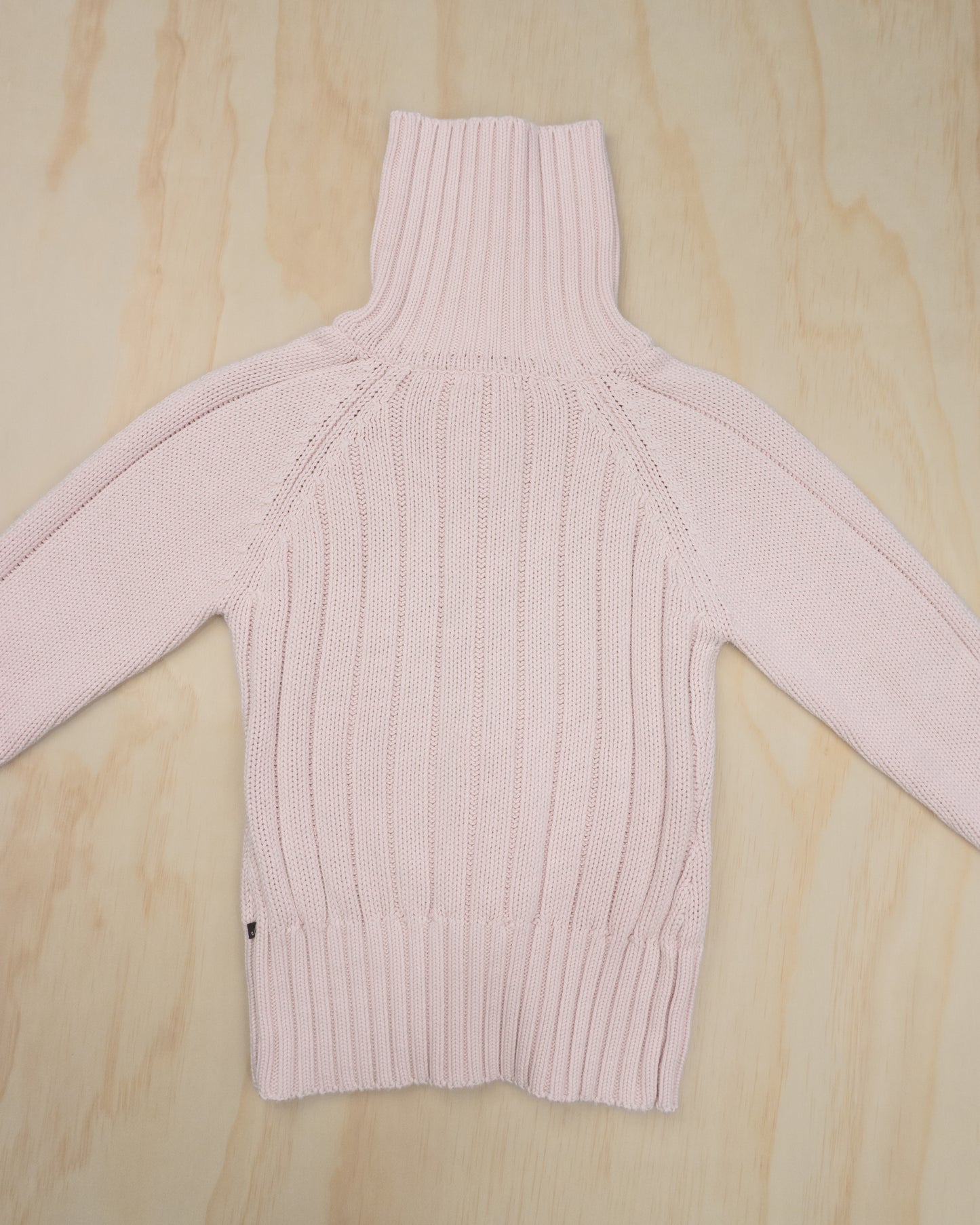 Vintage Pink Double Zip Knit - XS/S