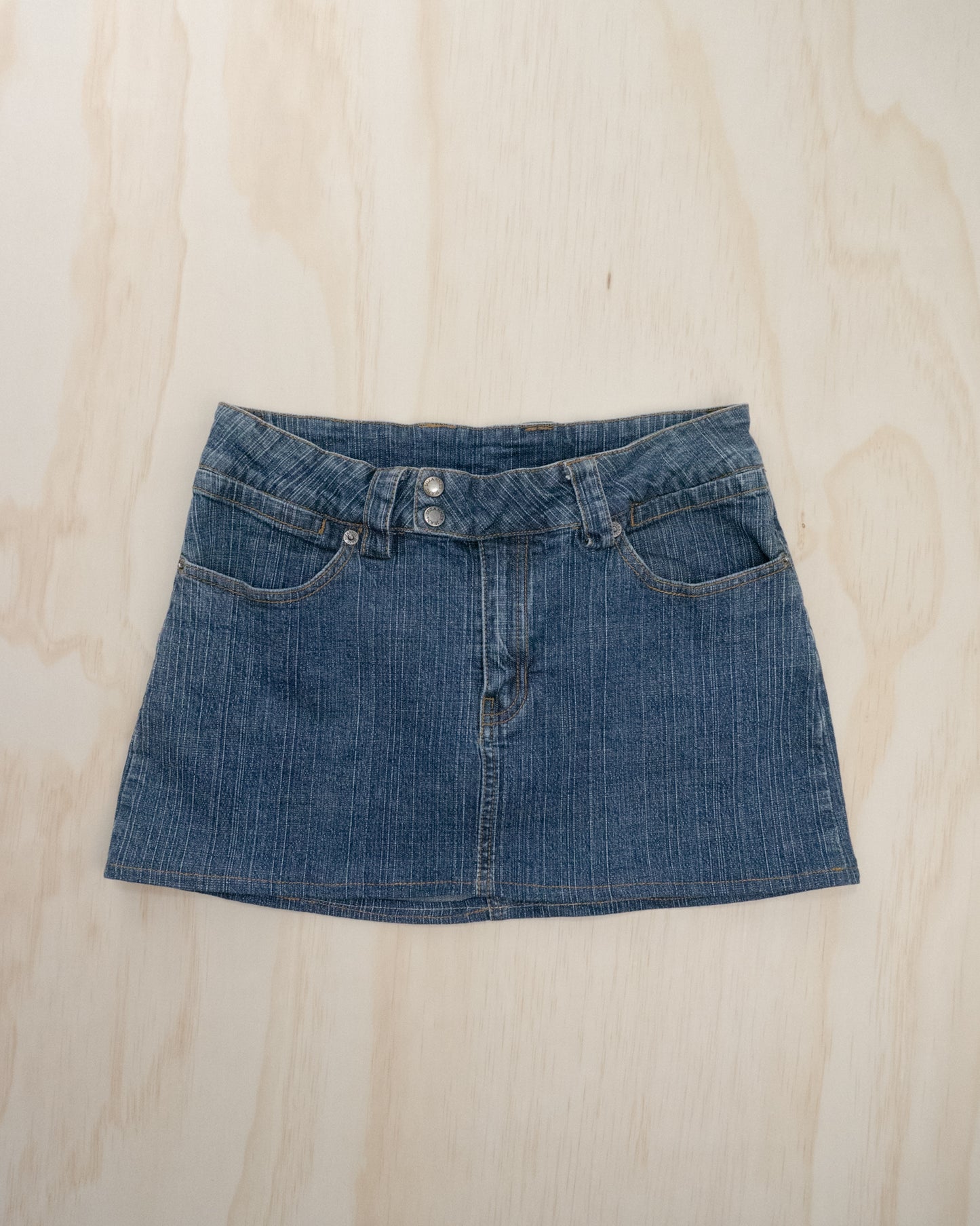 2000s Denim Mini Skirt - 26/27