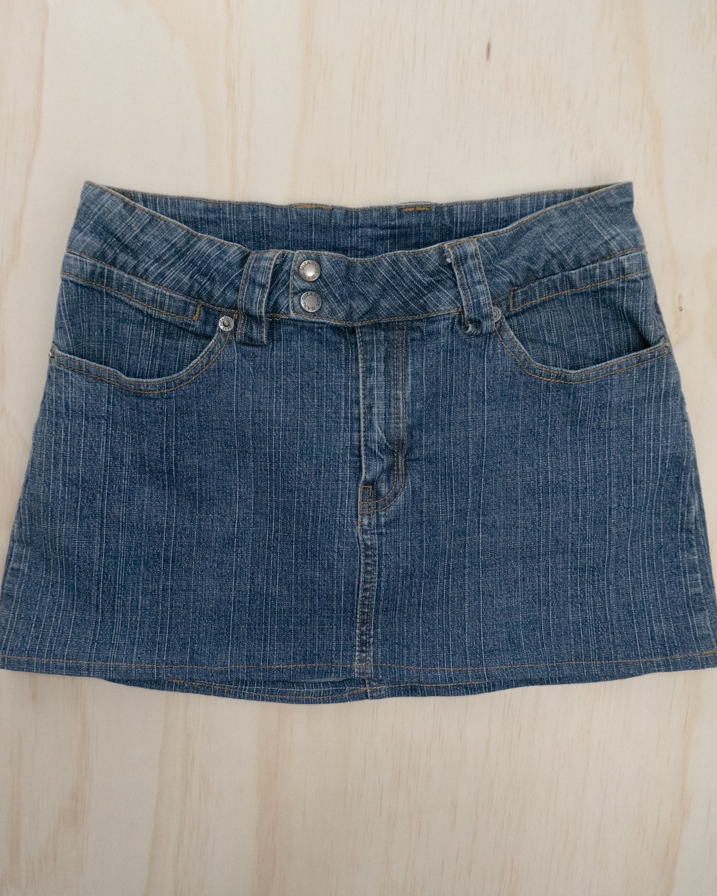 2000s Denim Mini Skirt - 26/27