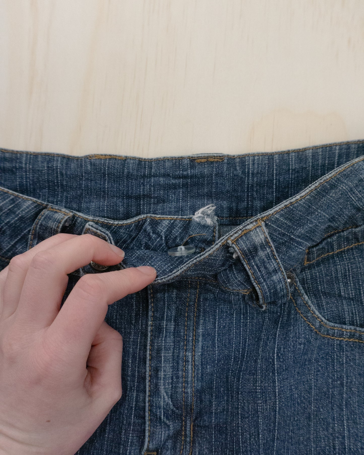 2000s Denim Mini Skirt - 26/27