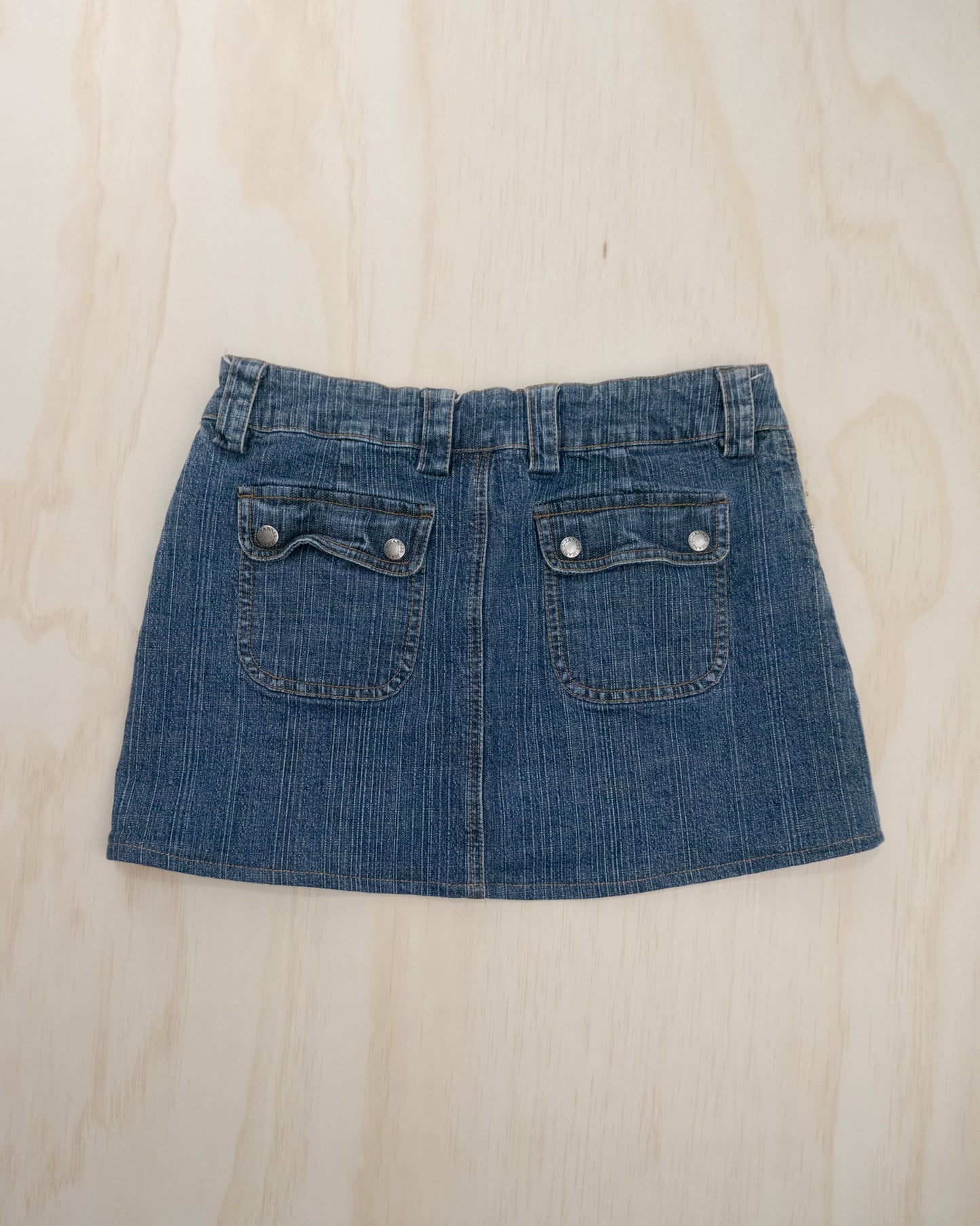 2000s Denim Mini Skirt - 26/27