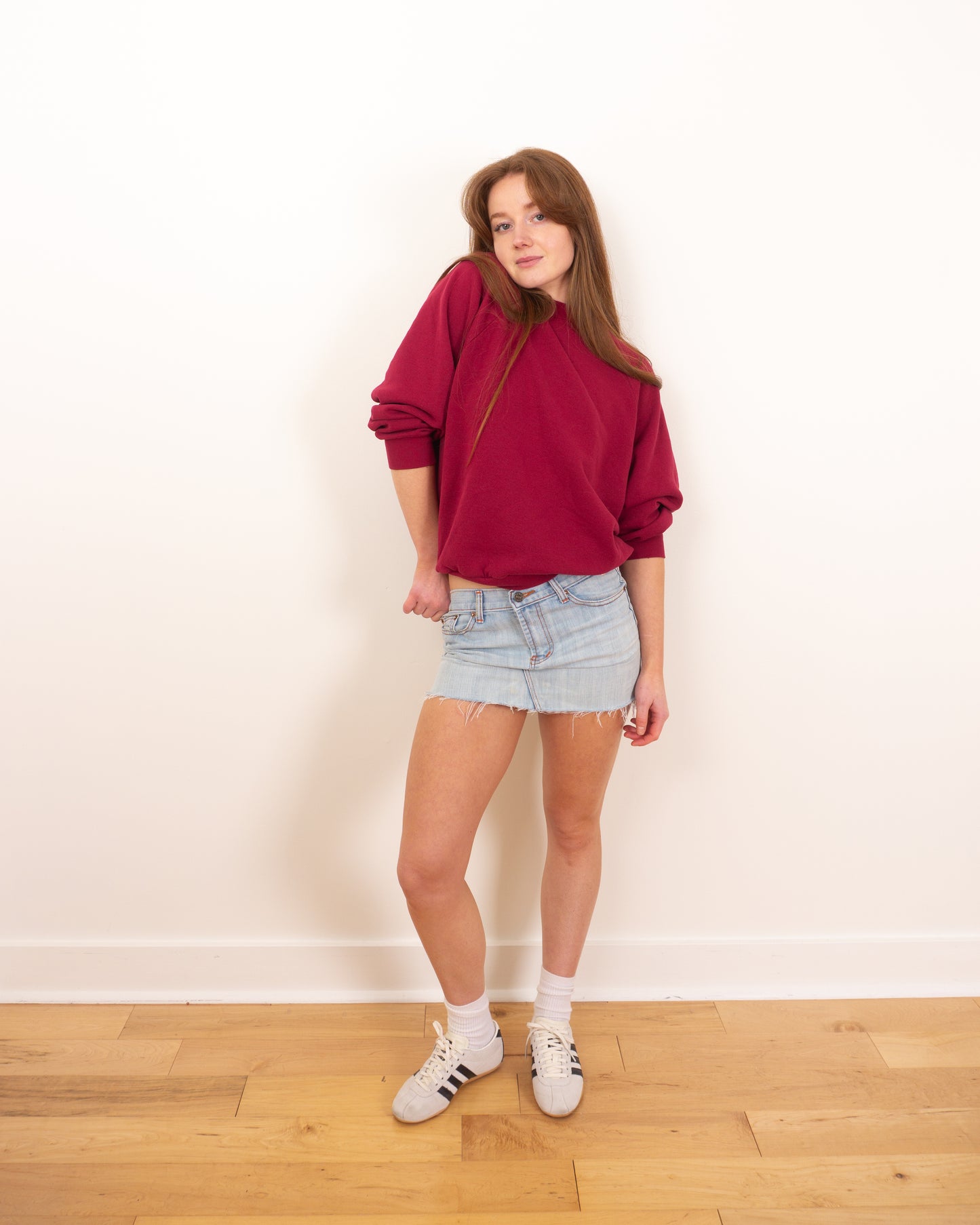 Vintage Raglan Crew - XL