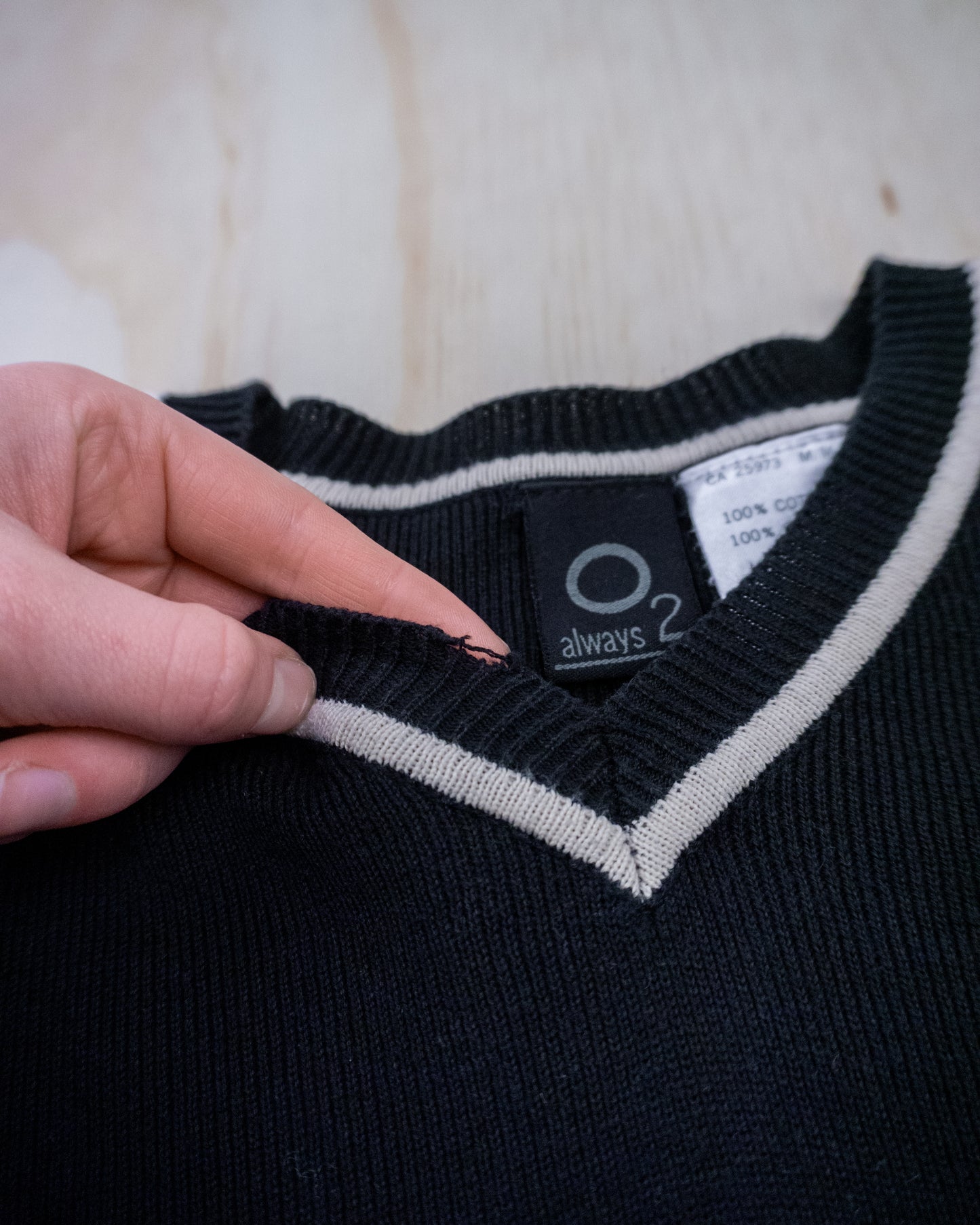 Vintage Cotton Long Sleeve - S/M