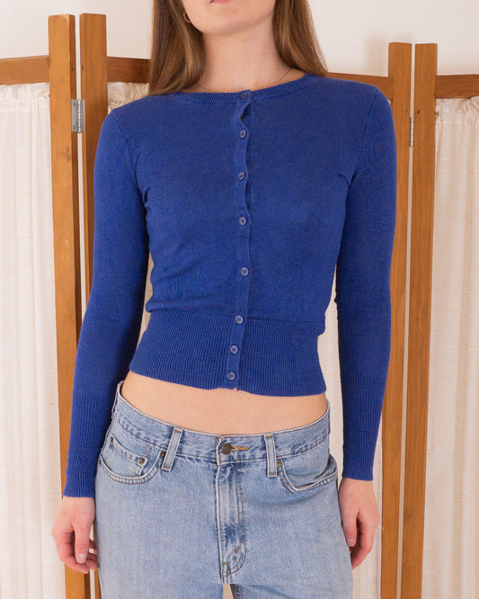 2000s Cashmere/Silk Cardigan - XS