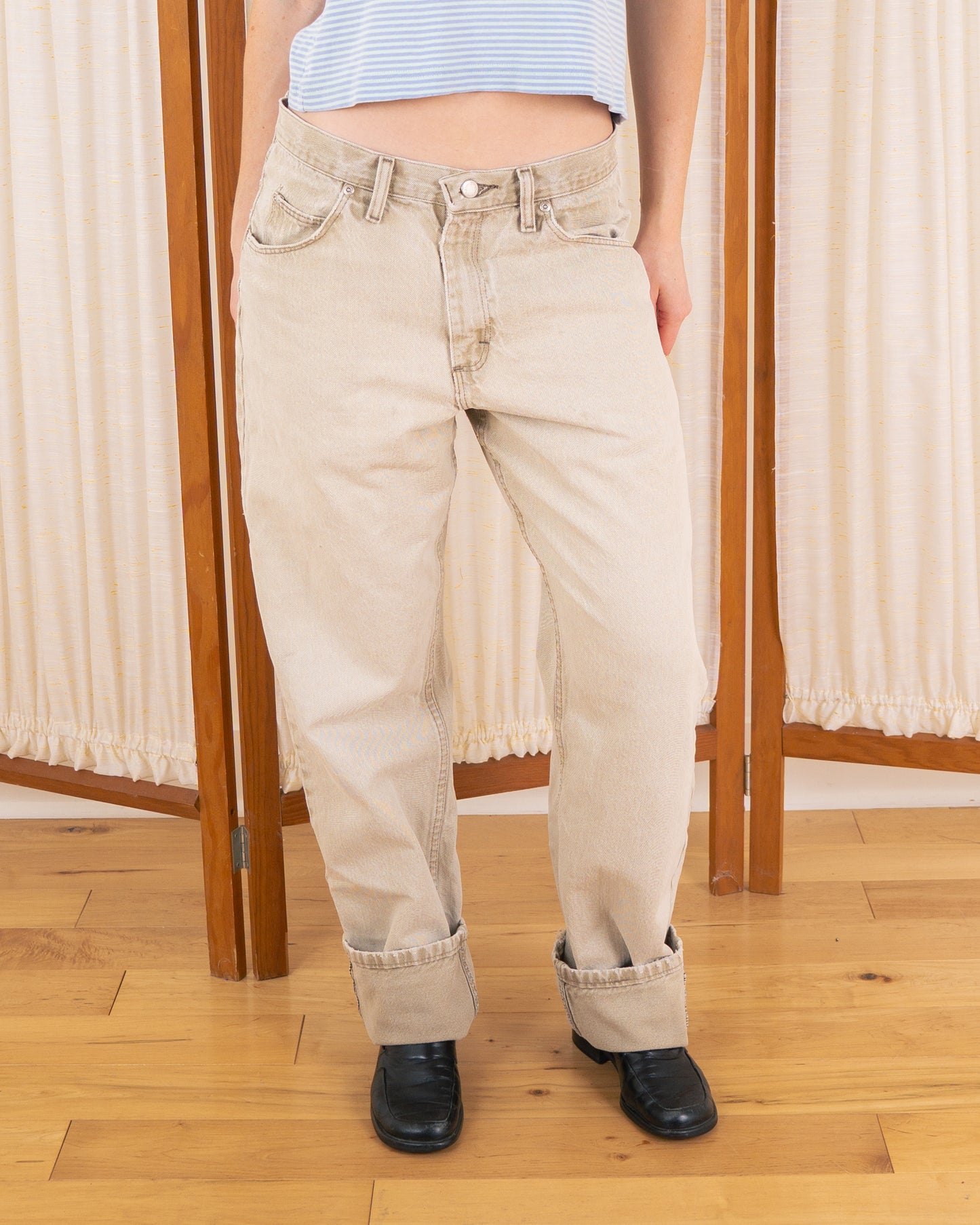 Vintage Wrangler Beige Jeans - 30