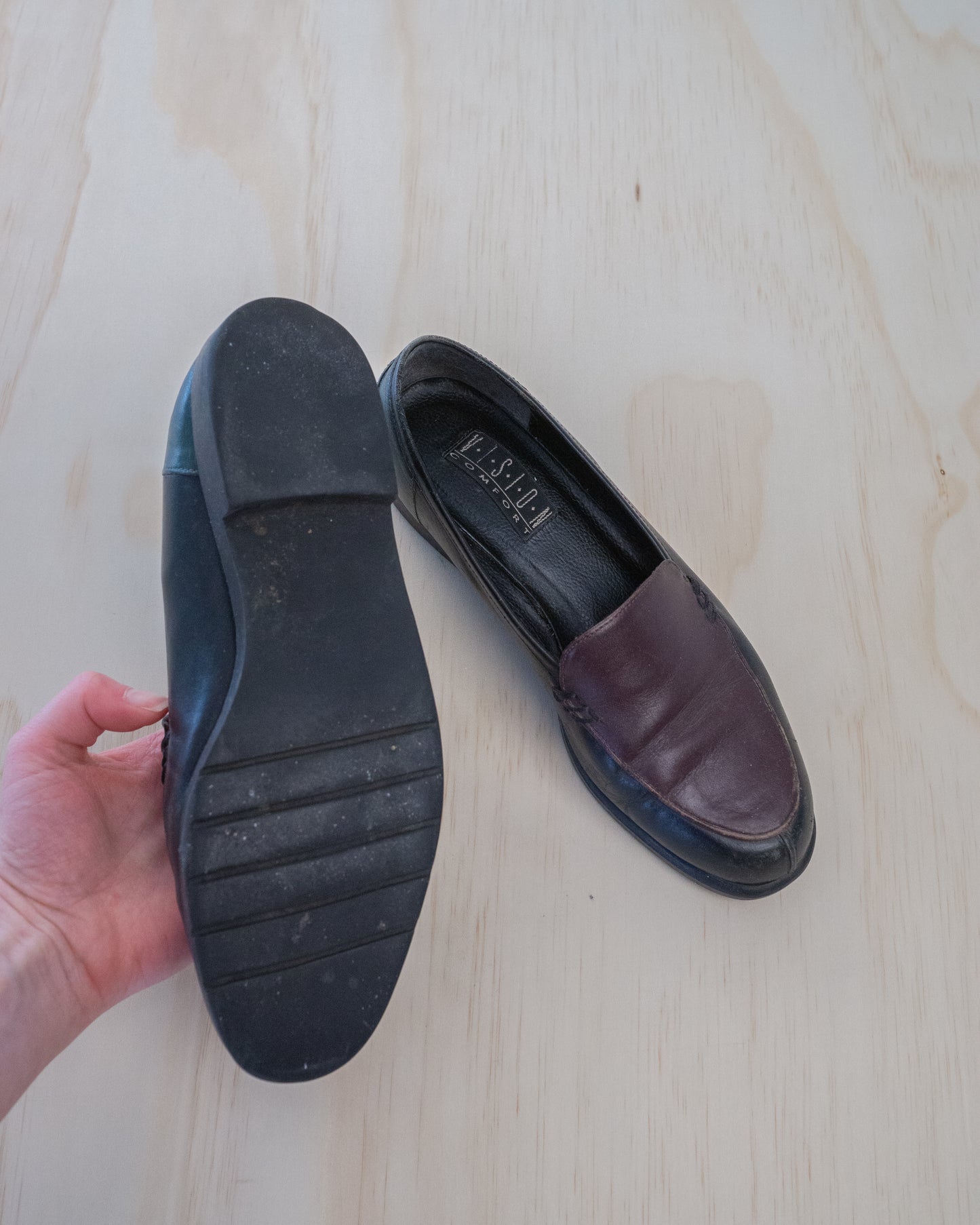 Vintage Leather Loafers- 7.5