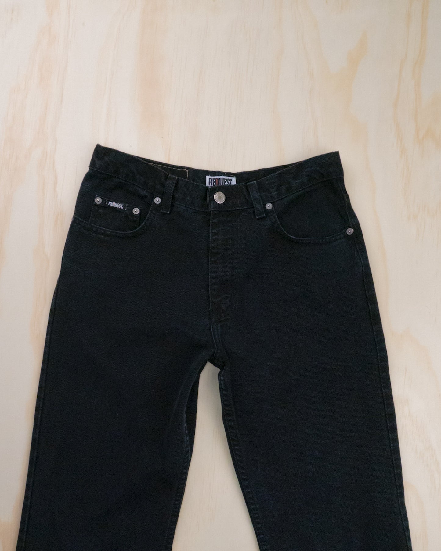 90s Request Straight Leg Jeans - 27/28