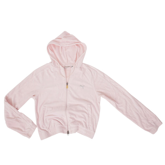 Vintage Puma Velour Double Zip - S