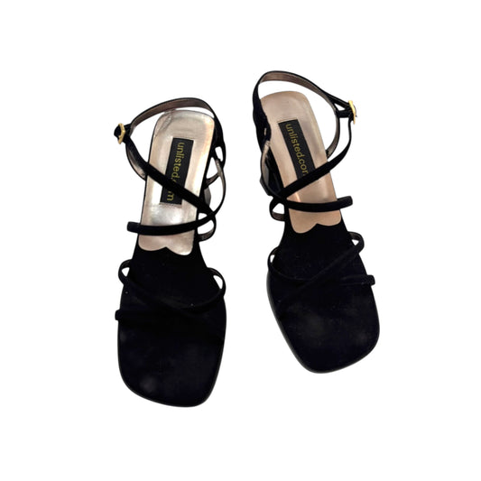 Vintage Unlisted Square Toe Strappy Heel - 8