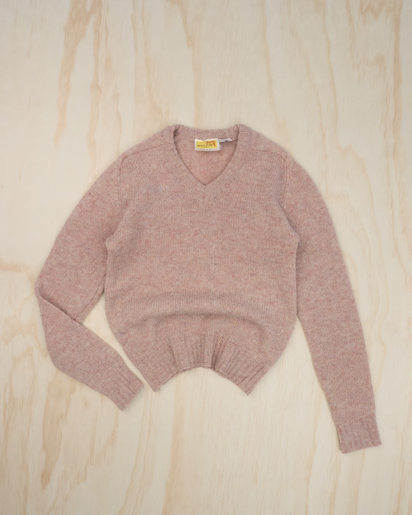 Vintage Multi Colour Wool Sweater - S