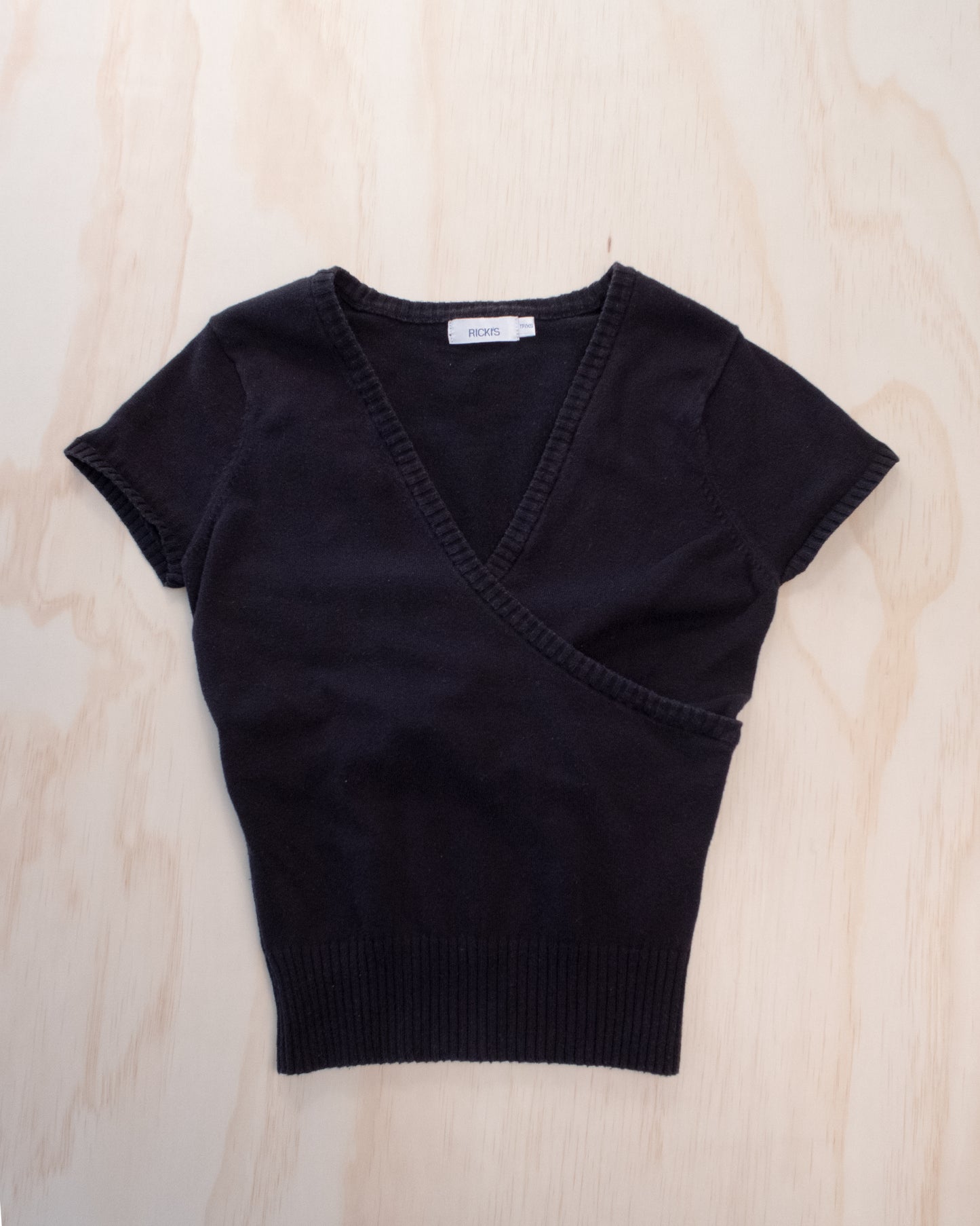 Knit Wrap Short Sleeve - XS