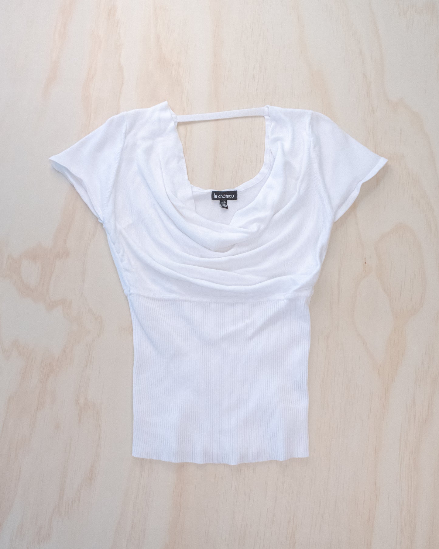 2000s Cowl Neck Knit - M/L