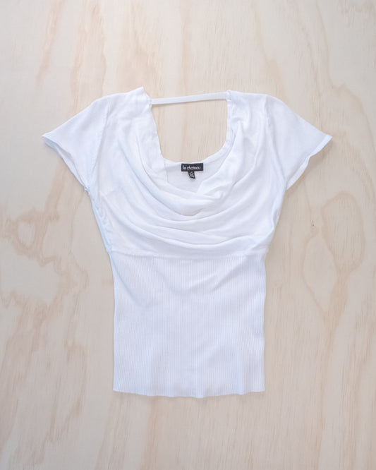 2000s Cowl Neck Knit - M/L