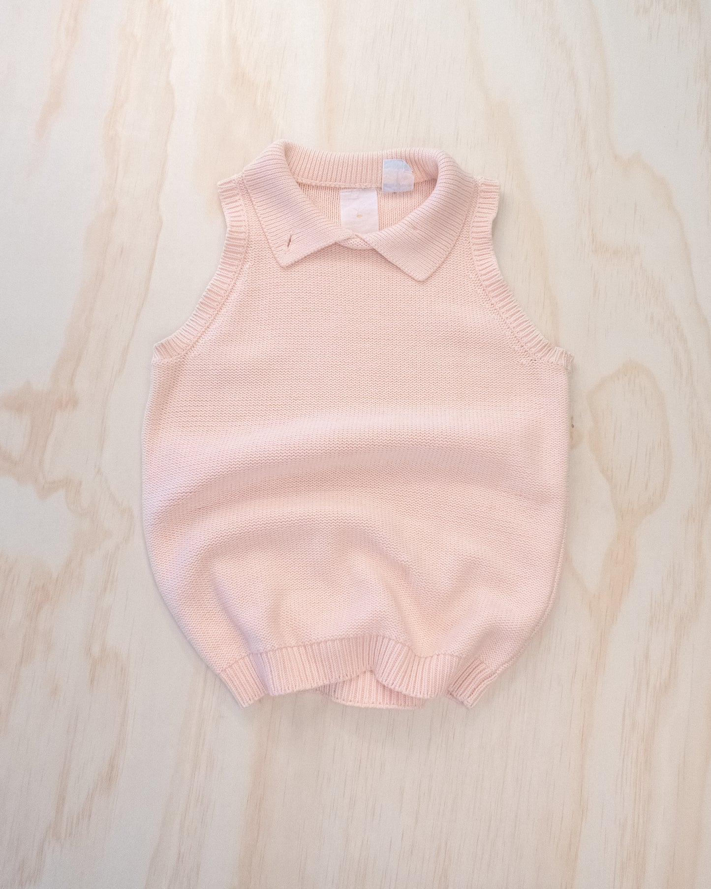 Vintage Peach Knit Top - S
