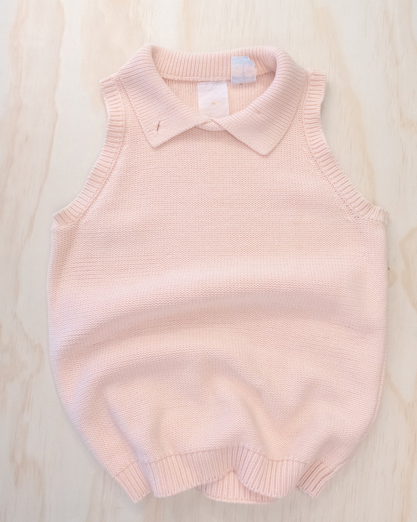Vintage Peach Knit Top - S