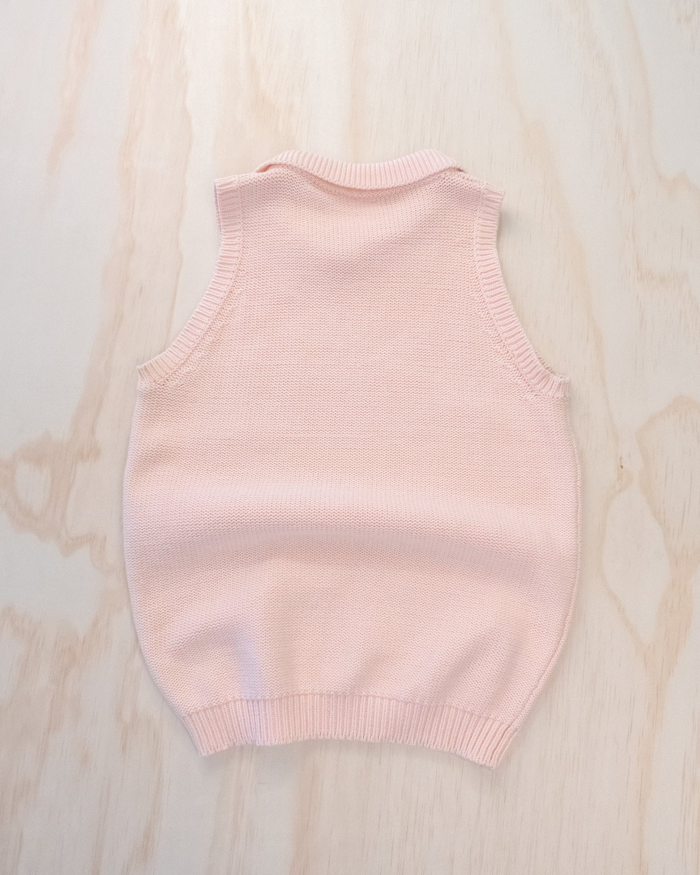 Vintage Peach Knit Top - S