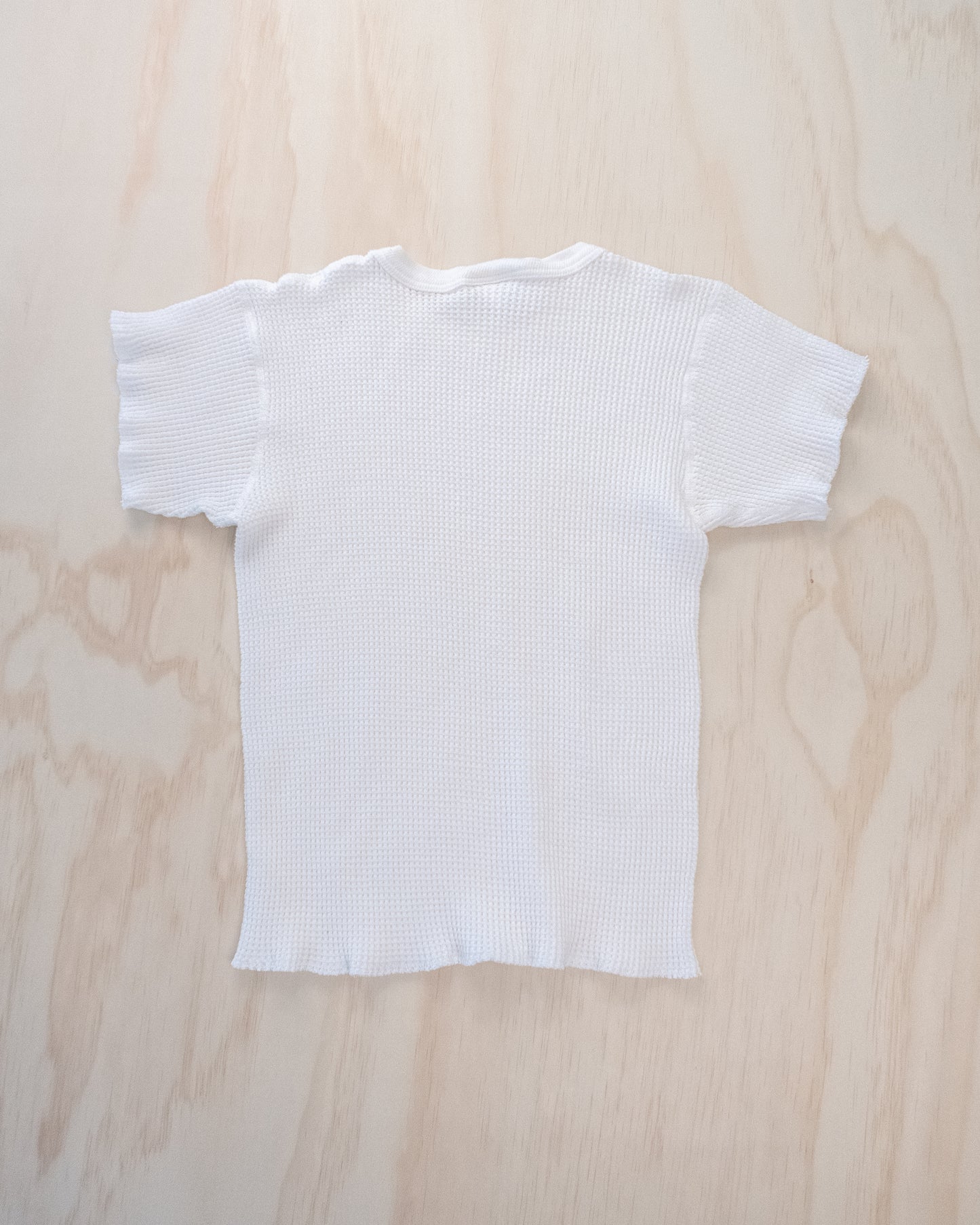 Vintage Thick Waffle Knit Tee - S/M