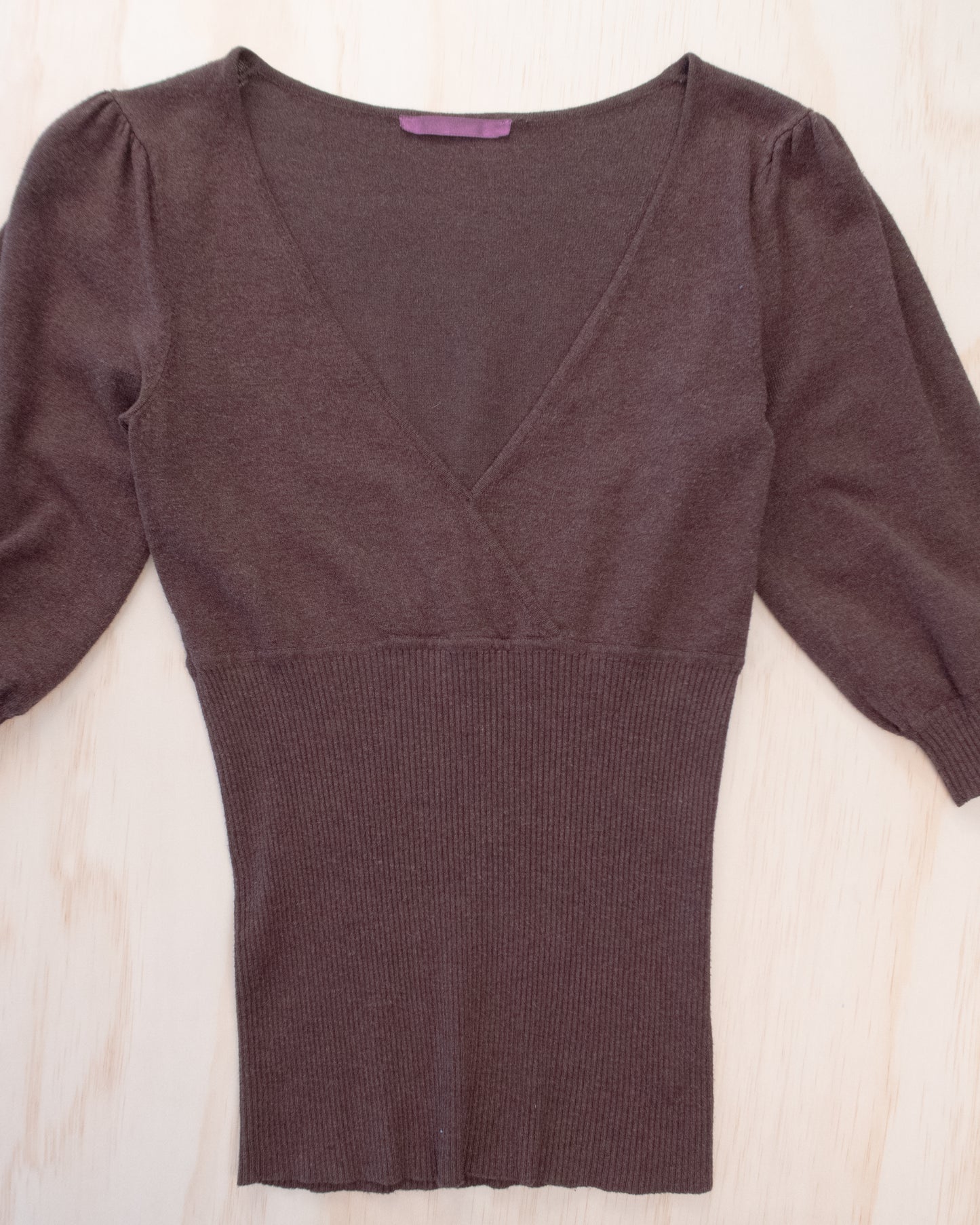 90s Brown Knit - S/M