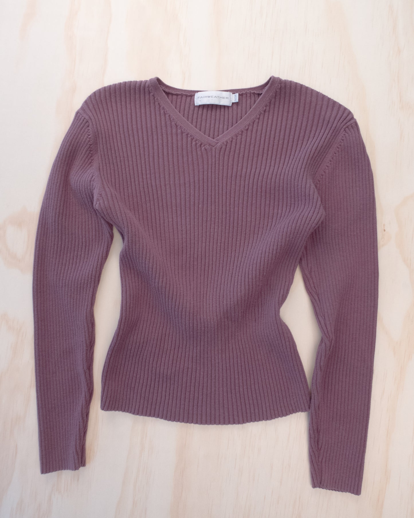 Thick Ribbed Long Sleeve - S/M