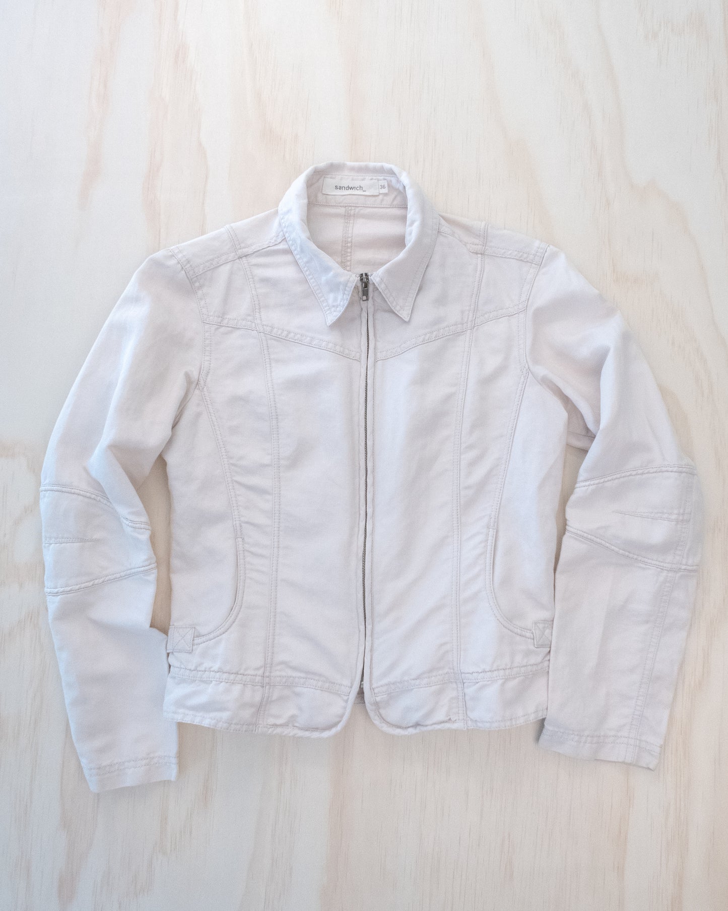 90s Linen & Cotton Jacket - S