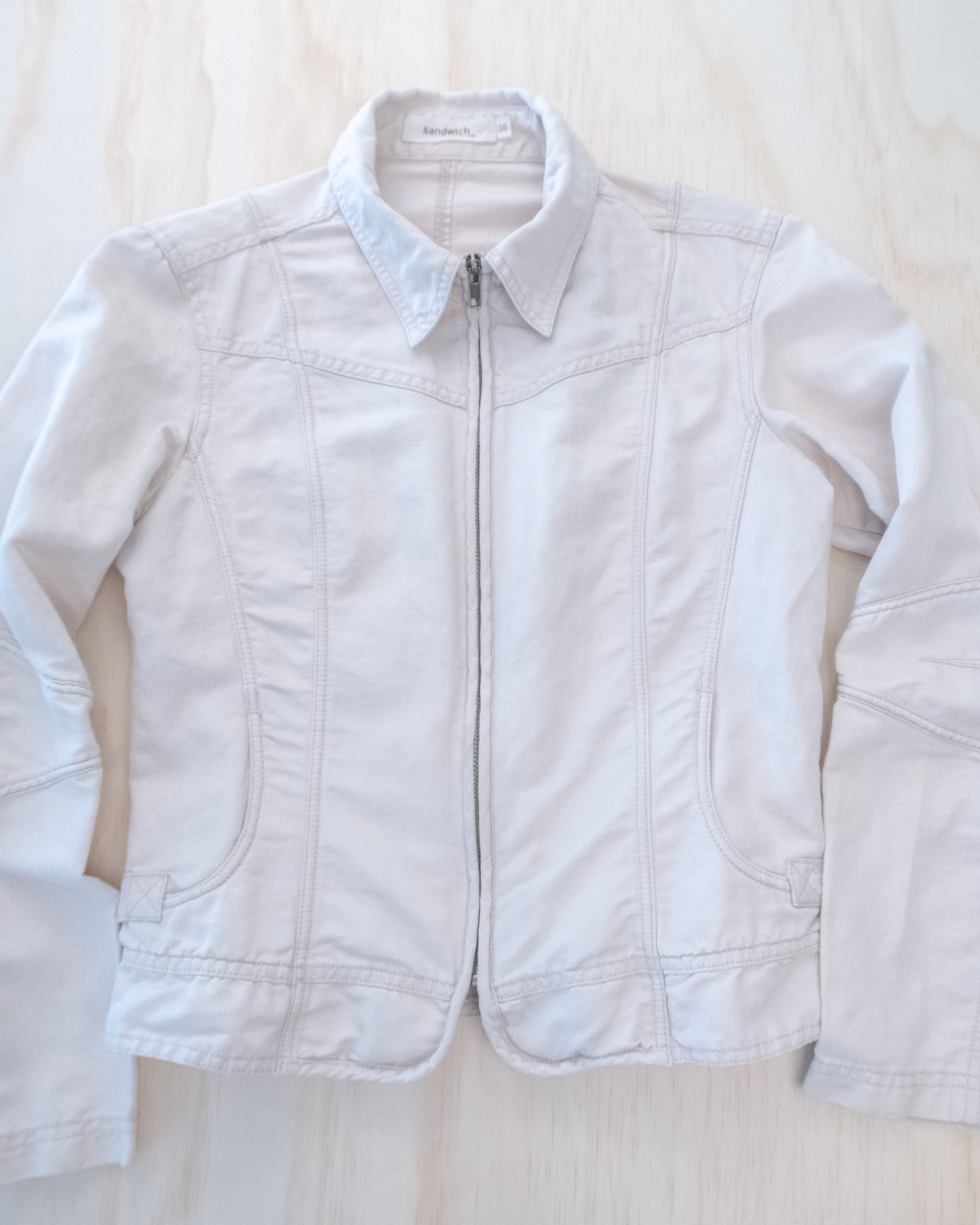90s Linen & Cotton Jacket - S