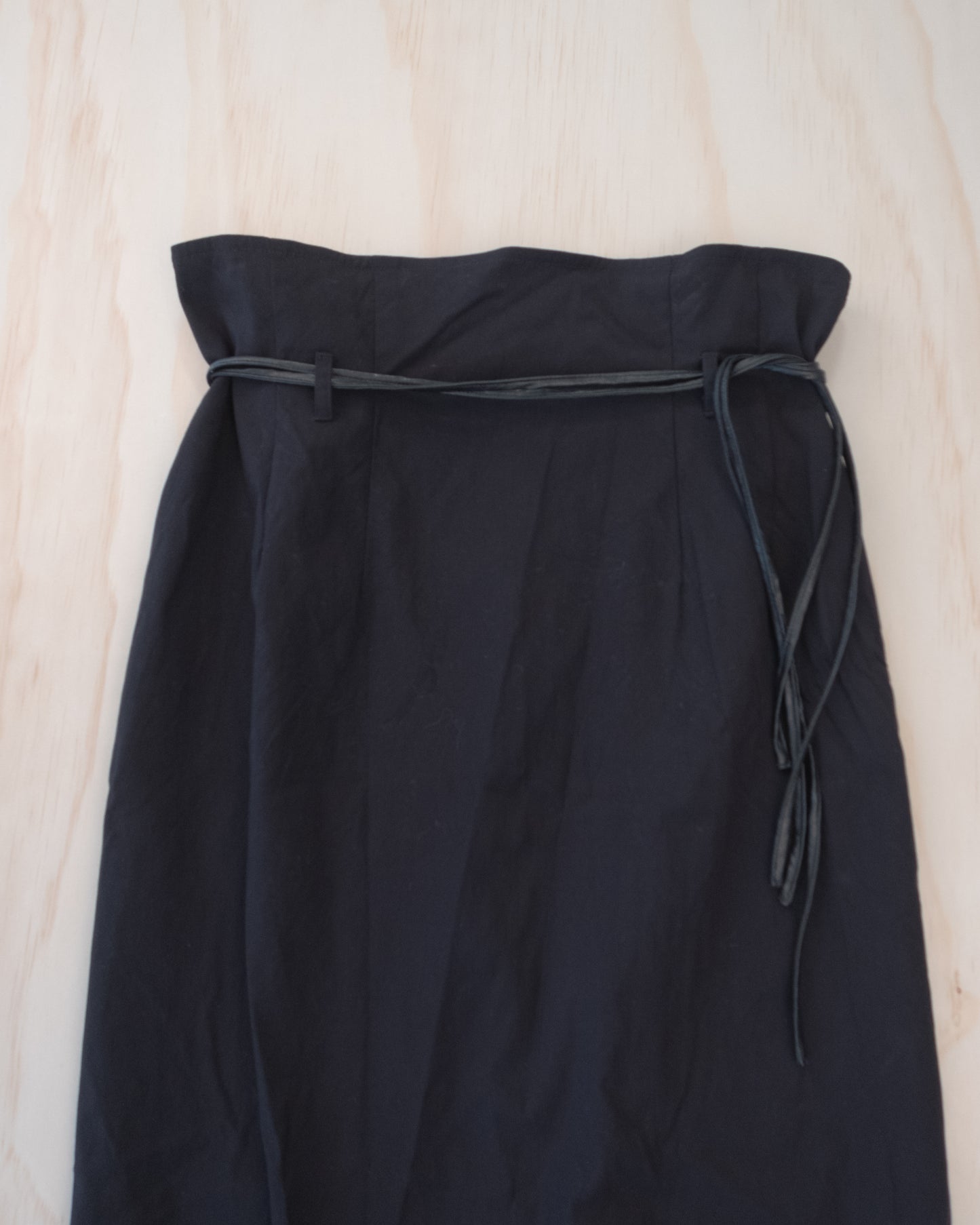 Vintage Long Black Skirt - S