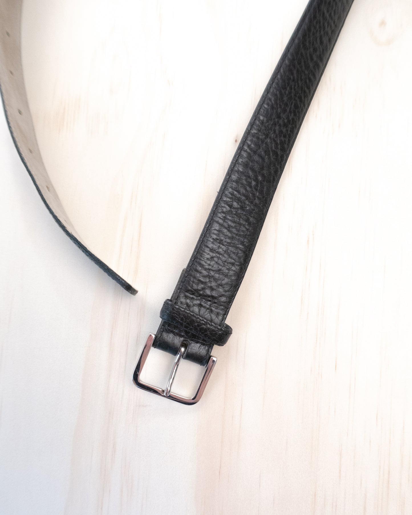 Pebble Leather Belt - 26-36