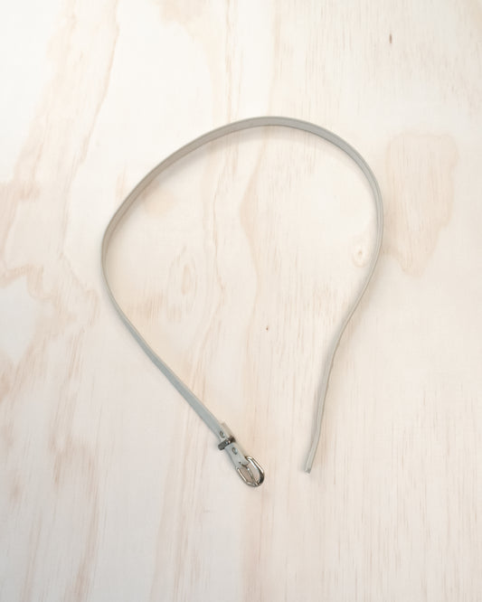 Beige Leather Belt - 25-28
