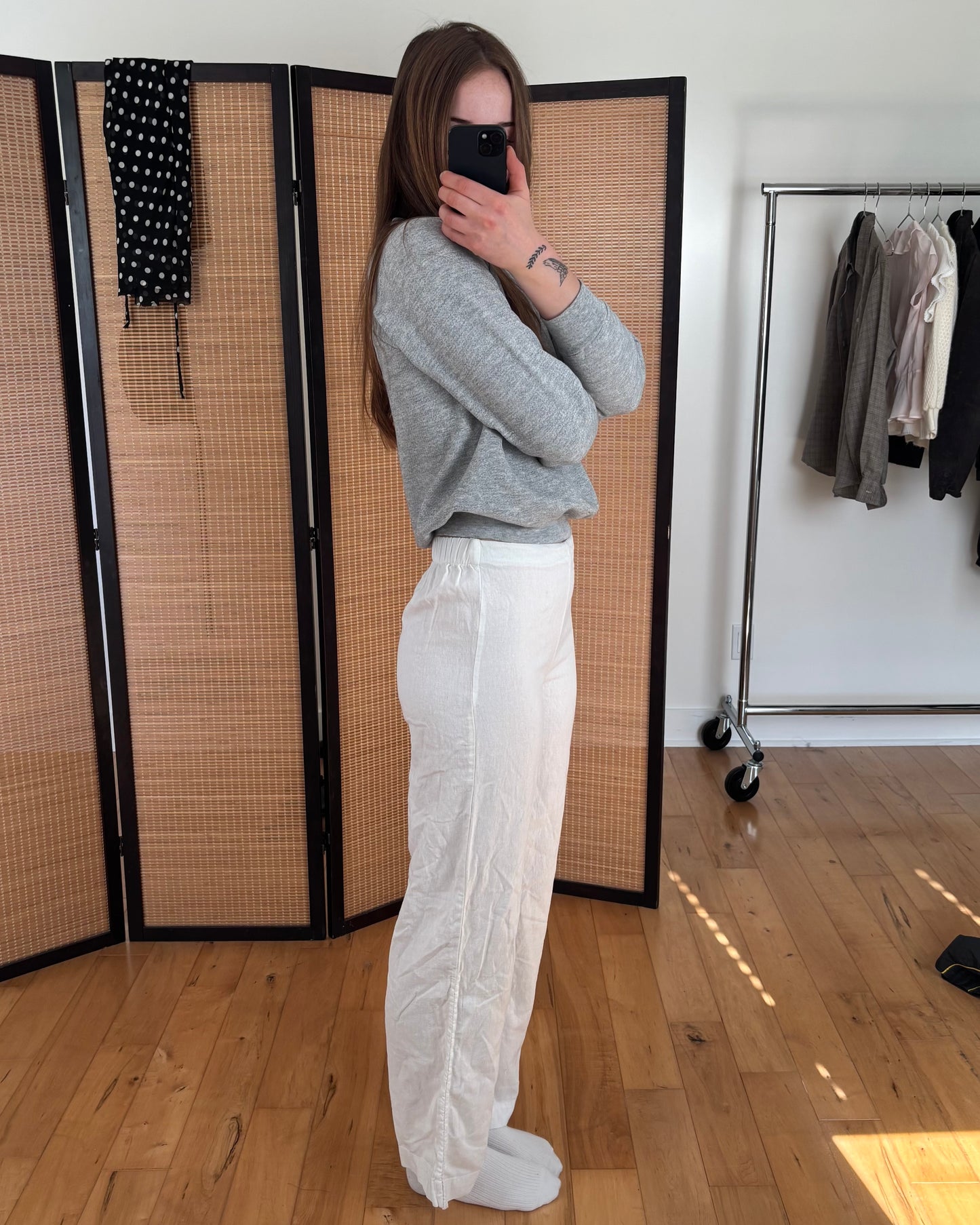 90s Linen Pants - S/26