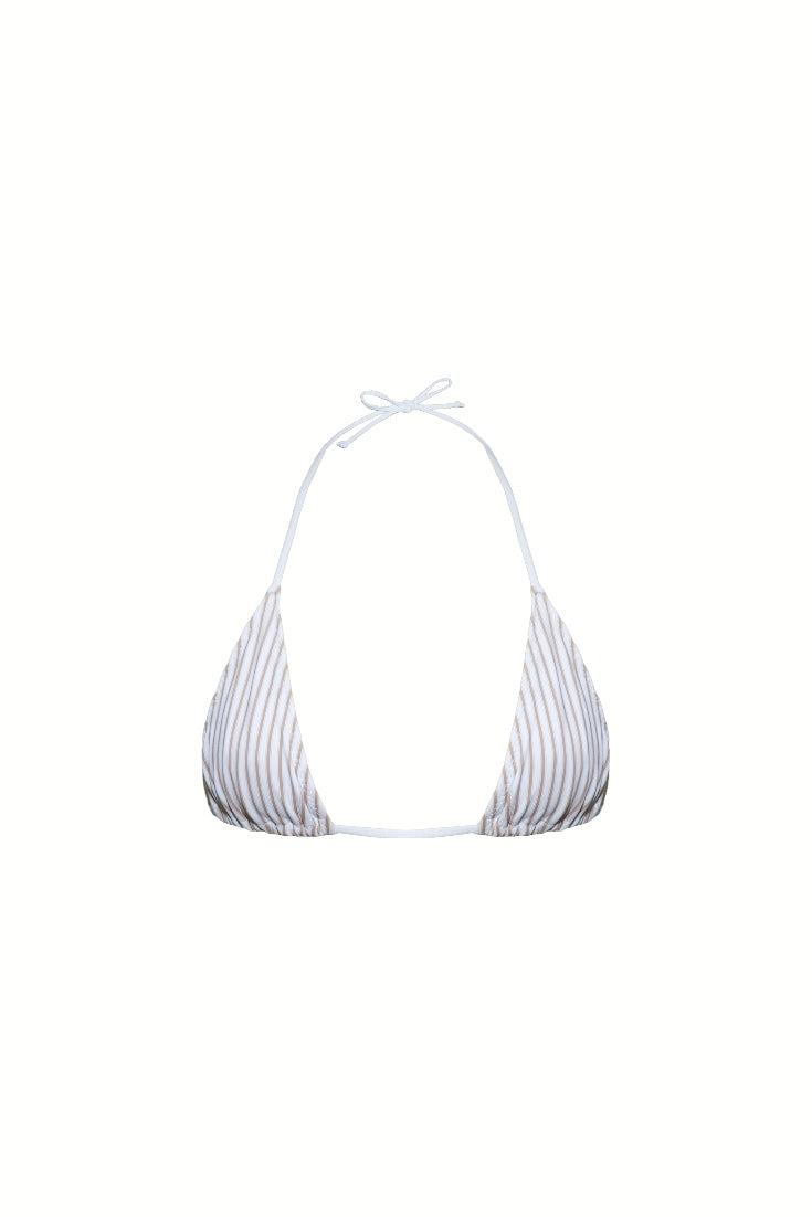 Perfect Pinstipe Bikini Top